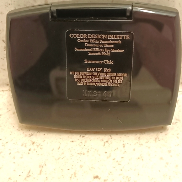 Lancome Color Design 5 Pan Palette-- SUMMER CHIC (Travel Size 0.07/ 2g) - Picture 2 of 3